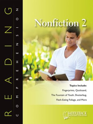 cover image of Reading Comprehension Nonfiction 2 Reproducible Book with CD